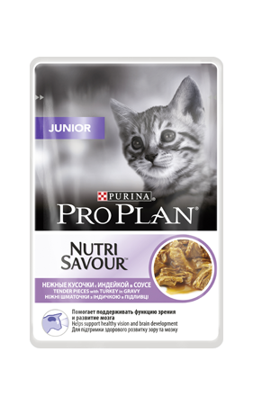 PRO PLAN Junior для котят с индейкой